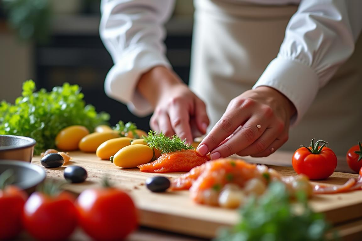 Clases de cocina mediterránea en vivo